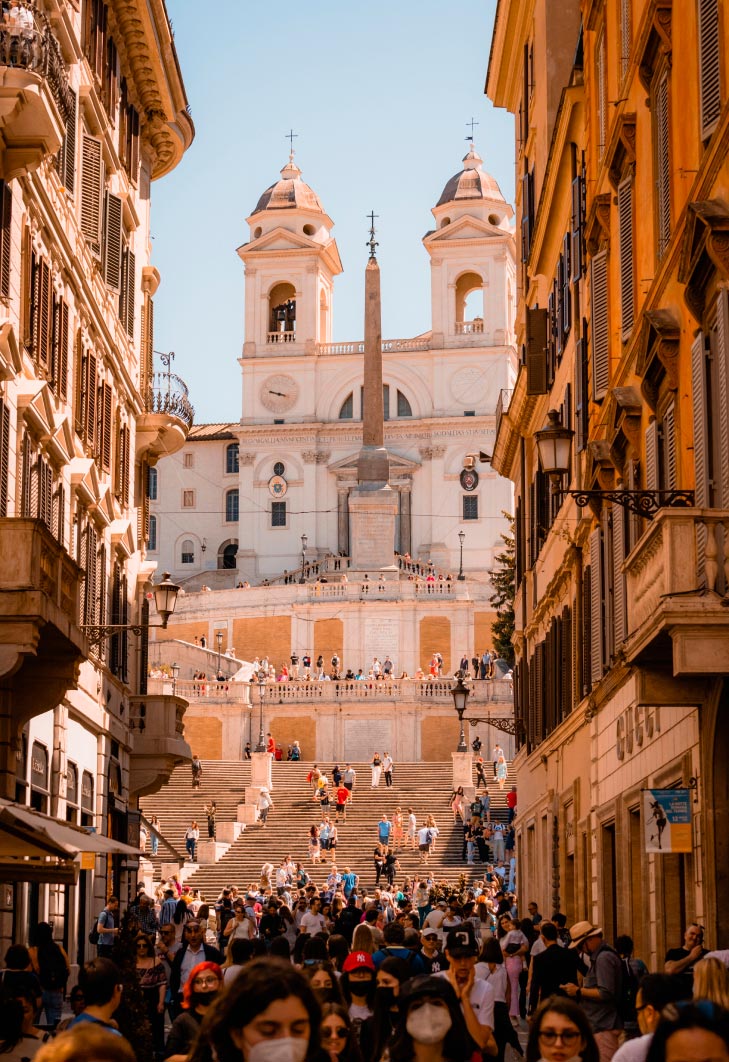 Rome piazza di Spagna